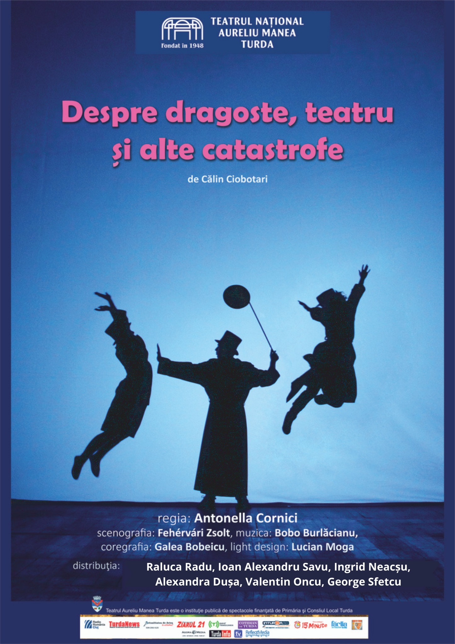 despre dragoste, teatru si alte catastrofe poster