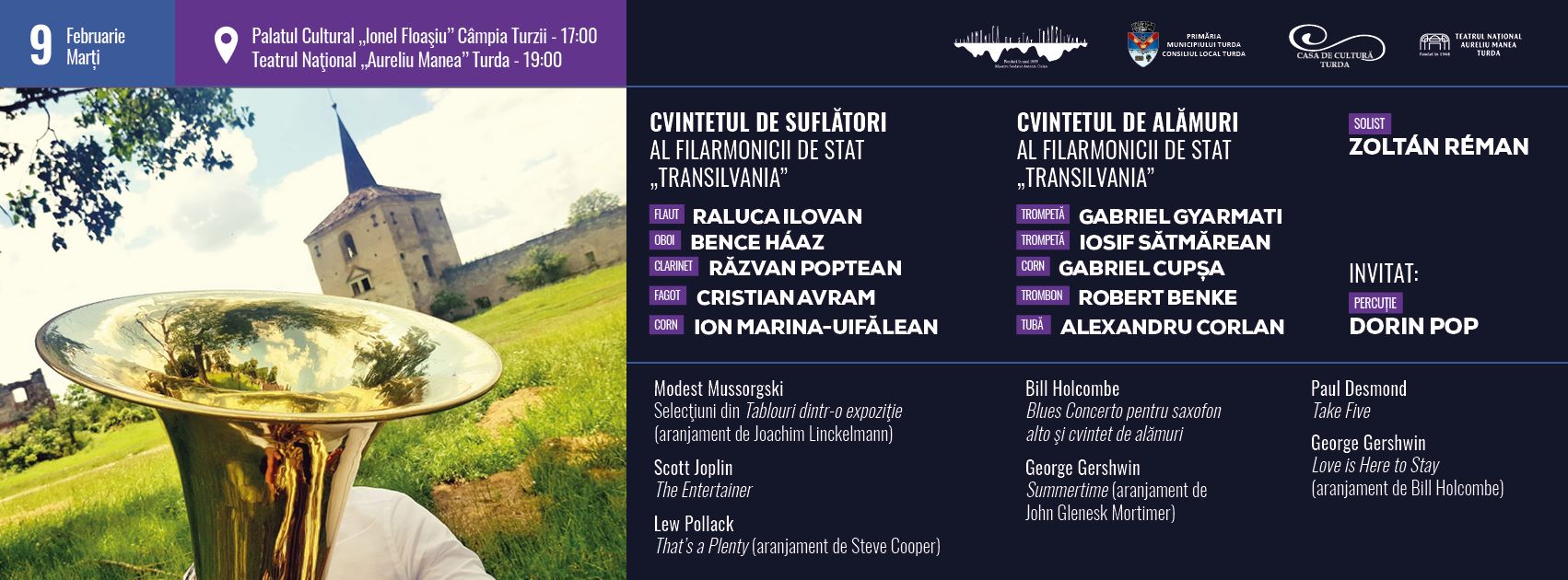 Evenimente cultural-artistice, marți, 9 februarie 2021