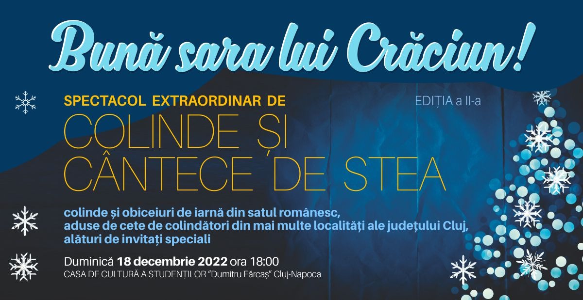 spectacol colinde si cantece de stea
