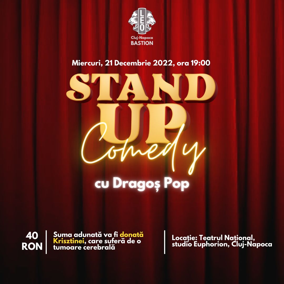 Evenimente în județul Cluj STAND UP
